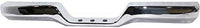 Rear Step Bumper Face Bar Chrome Steel Direct Replacement Compatible With 1989-1995 Toyota Pickup RT82620005 002283591113