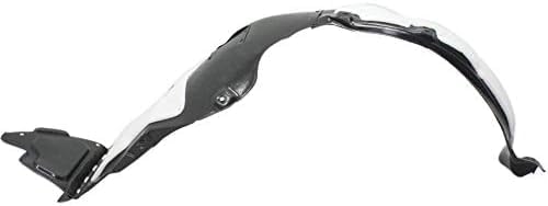 Set Of 2 Front Fender Liner Plastic Left Driver & Right Passenger Side Direct Replacement Compatible With 2014 Hyundai Sonata HY1249135 HY1248135 868123Q700 868113Q700