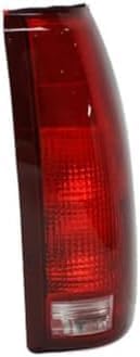 Set Of 2 Tail Light Lens And Housing Right Passenger & Left Driver Side Direct Replacement Compatible With 1988-2000 Chevrolet & GMC C/K-Series 5977868-PFM 5977867-PFM