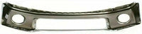 Front Bumper Chrome Steel Without Parking Aid Sensor Holes + Mounting Arm Brackets Left & Right Side Direct Replacement Compatible With 2007-2013 Toyota Tundra TO1002182 TO1067166