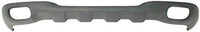 Front Bumper Chrome + Lower Valance Textured + Fog Lights + Brackets Right Passenger & Left Driver Side Direct Replacement Compatible With 1999-2000 Ford Ranger FO1002361 FO1095172