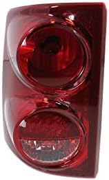 Set Of 2 Tail Light Assembly Right Passenger & Left Driver Side Direct Replacement Compatible With 2005-2010 Dodge Dakota 55077604AD-PFM 55077605AD-PFM