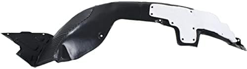 Set Of 2 Front Fender Liner Right Passenger & Left Driver Side Direct Replacement Compatible With 2014-2016 Kia Forte / Forte5 KI1249122 KI1248122 86812A7000 86811A7000