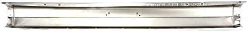 Front Bumper Steel Chrome Without Molding Holes Direct Replacement Compatible With 1986-1993 Mazda Pickup MA1002129 UE6050030B