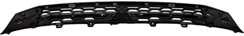 Front Grille Primed Plastic With Chrome Molding Direct Replacement Compatible With 2018-2019 Mitsubishi Outlander Sport/RVR MI1200274 6402A504