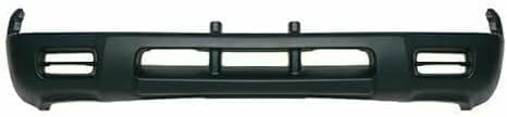 Front Bumper + Valance + Filler Primed + Brackets Right Passenger & Left Driver Side Direct Replacement Compatible With 1998-2000 Nissan Frontier NI1087118 NI1002132 NI1095119