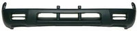 Front Bumper + Valance + Filler Primed + Brackets Right Passenger & Left Driver Side Direct Replacement Compatible With 1998-2000 Nissan Frontier NI1087118 NI1002132 NI1095119