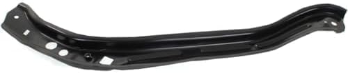 Set Of 2 Front Radiator Support Upper Tie Bar Steel Left Driver & Right Passenger Side Direct Replacement Compatible With 2007-2012 Toyota Yaris TO1225303 TO1225304
