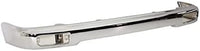Front Bumper Face Bar Chrome Steel Direct Replacement Compatible With 1995-1997 Toyota Tacoma TO1002154 5210104060