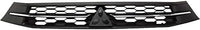 Front Grille Primed Plastic With Chrome Molding Direct Replacement Compatible With 2018-2019 Mitsubishi Outlander Sport/RVR MI1200274 6402A504