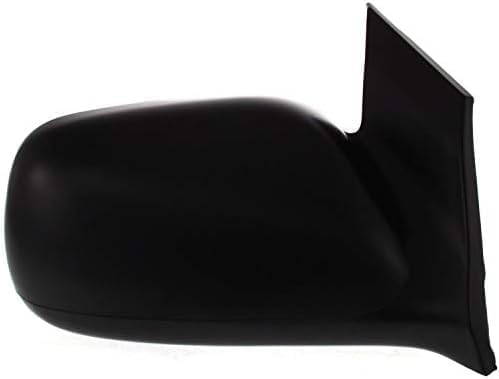 Set Of 2 Front Mirror Manual Adjust Non-Folding & Heated Textured Plastic Right Passenger & Left Driver Side Direct Replacement Compatible With 2006-2011 Honda Civic HO1321224