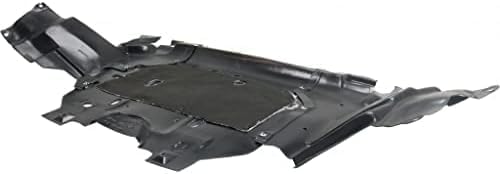 Front Engine Splash Shield Under Cover Plastic Direct Replacement Compatible with 2016-2017 Honda Fit HO1228155 74110T5B900-PFM