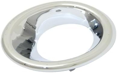 Set Of 2 Front Fog Light Molding Chrome Plastic Left Driver & Right Passenger Side Direct Replacement Compatible With 2013-2016 Nissan Pathfinder NI1039138 NI1038138