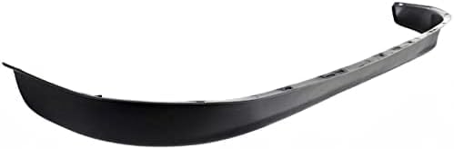 Front Bumper Lower Valance Air Dam Textured + Fog Lamps Right Passenger & Left Driver Side Direct Replacement Compatible With 1999-2002 Dodge Ram Full Size Pickup CH1090124 CH2592120