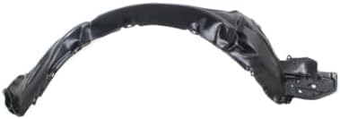 Set Of 2 Front Fender Liner Plastic Left Driver & Right Passenger Side Direct Replacement Compatible With 2011-2013 Scion tC SC1249108 SC1248108 5387521100 5387621100