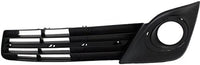 Set Of 2 Front Fog Light Molding Bezel Textured Plastic Left Driver & Right Passenger Side Direct Replacement Compatible With 2012-2014 Toyota Camry TO1039149 TO1038149