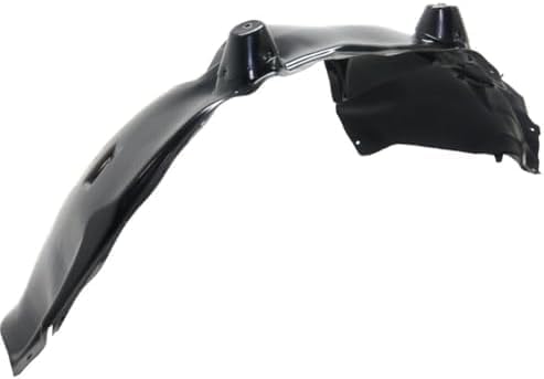 Set Of 2 Front Fender Liner Plastic Left Driver & Right Passenger Side Direct Replacement Compatible With 2006-2010 Jeep Commander CH1251129 CH1250129 55396462AC 55396463AC