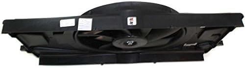 Front Radiator Cooling Fan Assembly Plastic Direct Replacement Compatible with 2003-2007 Saturn Ion GM3115177 15860809