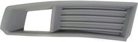 Set Of 2 Front Fog Light Molding Primed Plastic Left Driver & Right Passenger Side Direct Replacement Compatible With 2008-2013 Cadillac CTS GM1039113 GM1038113 20757038 20757039