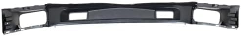 Front Bumper Impact Bar Steel + Grille + Lower Valance Air Deflector Textured + End Caps Left & Right Side Direct Replacement Compatible With 2007-2013 Chevrolet Silverado 1500