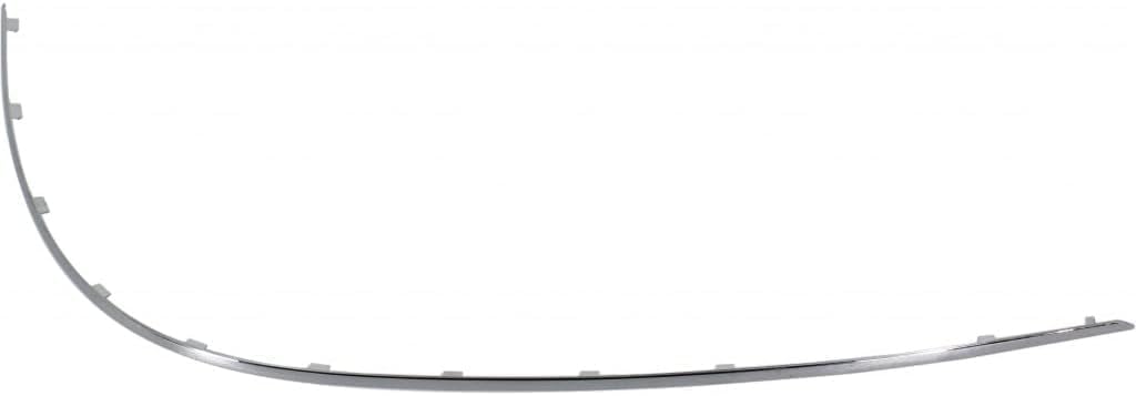 Set Of 2 Rear Bumper Trim Chrome Left Driver & Right Passenger Side Direct Replacement Compatible With 2010-2013 Mercedes Benz E-Class MB1159110 MB1158110 2128852121 2128852121