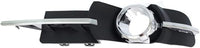 Set Of 2 Front Fog Light Molding Primed With Chrome Trim Left Driver & Right Passenger Side Direct Replacement Compatible With 2008-2012 Chevrolet Malibu GM1039115 GM1038115 25905342