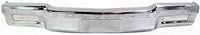Front Bumper Face Bar Chrome Steel Direct Replacement Compatible With 1980-1990 Chevrolet Caprice GM1002157 14083928