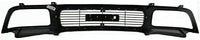Front Grille Silver Shell And Painted Gray Insert Direct Replacement Compatible With 1994-1997 GMC Sonoma / 1995-1997 Jimmy GM1200355 15647633