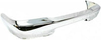 Front Bumper Chrome + Lower Valance Textured + Fog Lights + Brackets Right Passenger & Left Driver Side Direct Replacement Compatible With 1999-2000 Ford Ranger FO1002361 FO1095172