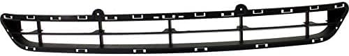 Front Bumper Lower Grille Textured Plastic Direct Replacement Compatible With 2013-2016 Hyundai Santa Fe HY1036118 865614Z000