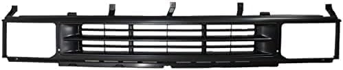 Front Grille Primed Shell And Insert Plastic Direct Replacement Compatible With 1990-1995 Nissan Pathfinder NI1200123 6231088G00