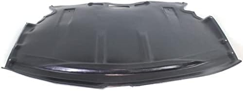 Front Engine Center Splash Shield Under Cover Direct Replacement Compatible with 2004-2010 BMW 6 Series BM1228123 51757009723