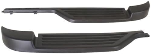Set Of 2 Rear Bumper Step Pad Plastic Right Passenger & Left Driver Side Direct Replacement Compatible With 2005-2011 Dodge Dakota CH1191106 CH1191107 55077942AA 55077943AA