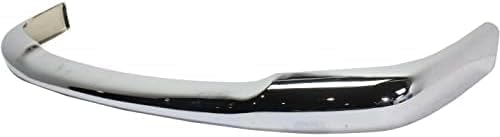 Front Bumper Face Bar Chrome Steel Direct Replacement Compatible With 1997-2004 Dodge Dakota 55255844AB-PFM