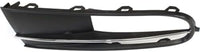 Set Of 2 Front Fog Light Molding Primed With Chrome Insert Right Passenger & Left Driver Side Direct Replacement Compatible With 2012-2019 Volkswagen Beetle VW1039117 VW1038117