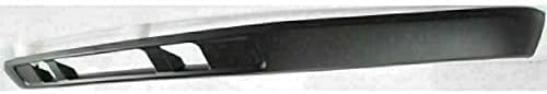 Front Bumper Steel + Grille Chrome + Upper Cover Primed + Lower Valance Panel Textured Direct Replacement Compatible With 2005-2007 Ford F-Series Super Duty FO1057292 FO1200456