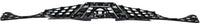 Front Grille Primed Shell And Insert With Chrome Molding Direct Replacement Compatible With 2015-2017 Nissan Juke NI1200275 620703YM0B