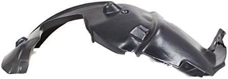 Front Fender Liner Rear Section Left Driver Side Direct Replacement Compatible With 2008-2013 BMW 1-Series BM1249105 51717166244