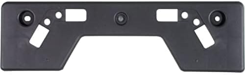 Front Bumper License Plate Bracket Plastic Direct Replacement Compatible with 2007-2009 Lexus ES350 LX1068102 5211433180
