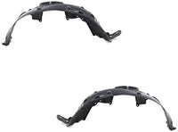 Set Of 2 Front Fender Liner Plastic Left Driver & Right Passenger Side Direct Replacement Compatible With 2008-2013 Nissan Rogue / 2014-2015 Select NI1249117 NI1248117