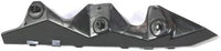 Set Of 2 Front Side-Bumper Bracket Plastic Left Driver & Right Passenger Side Direct Replacement Compatible With 2007-2012 Nissan Sentra NI1067134 NI1066134 62222ET00A 62223ET00A