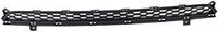 Front Bumper Center Grille Textured Gray Plastic Direct Replacement Compatible with 2011-2013 Kia Sorento KI1036106 865221U000