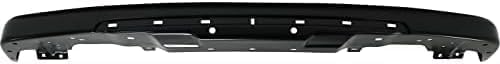 Front Bumper Impact Bar Painted Black Steel With Bracket Direct Replacement Compatible With 2004-2012 Chevrolet Colorado/GMC Canyon GM1002461 19209326