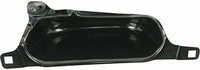 Front Bumper Face Bar Chrome Steel + Upper Cover Textured + Upper And Lower Brackets Right & Left Side Direct Replacement Compatible With 2006-2008 Dodge Ram 1500 CH1002383 CH1000880