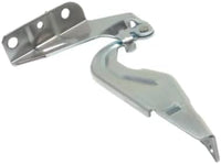 Set of 2 Front Hood Hinge Assembly Steel Left Driver & Right Passenger Side Direct Replacement Compatible with 2007-2020 Mitsubishi Outlander / 2011-2022 Outlander Sport