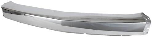 Front Bumper Impact Bar Chrome Steel Direct Replacement Compatible With 2007-2008 Chevrolet Silverado 1500 GM1002830 15836961