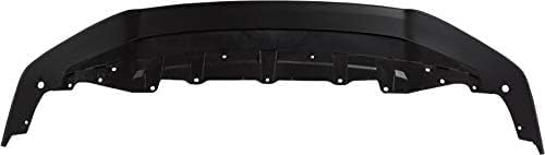 Front Bumper Lower Grille Textured Plastic Direct Replacement Compatible With 2017-2019 Honda Civic HO1036128 71102TGGA00