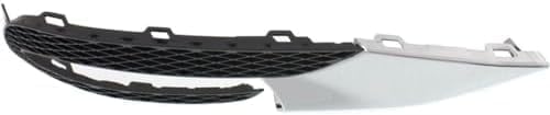 Set Of 2 Front Fog Light Molding With Chrome Trim Right Passenger & Left Driver Side Direct Replacement Compatible With 2013-2017 Buick Enclave GM1039152 GM1038152 20983394 20983395