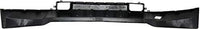 Front Bumper Steel With Fog Light And Parking Aid Sensor Holes + Lower Valance Textured Plastic Direct Replacement Compatible With 2015-2019 Chevrolet Silverado 2500/3500