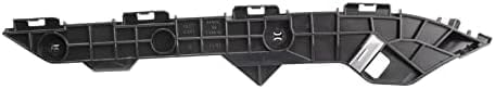 Set Of 2 Rear Bumper Cover Support Bracket Plastic Left Driver & Right Passenger Side Direct Replacement Compatible With 2009-2013 Toyota Corolla TO1143101 TO1142101